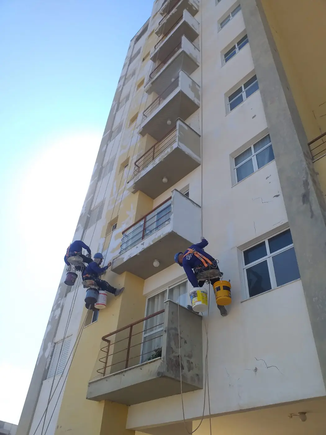 Pintura predial de fachada executada pela BellaCor Construtora em Campinas